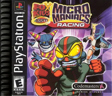 FoxKids.com - Micro Maniacs Racing (US) box cover front